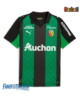 RC Lens Tricou Fotbal Replică 2025-26 Barbati Deplasare
